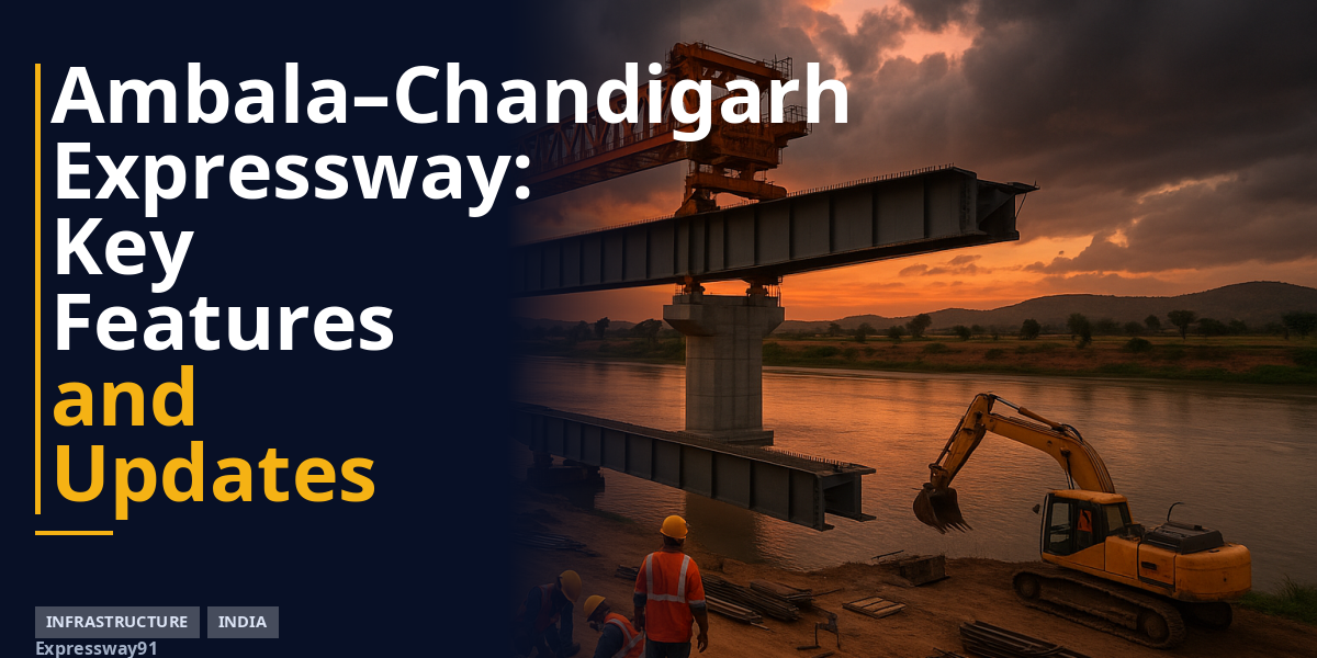 Ambala–Chandigarh Expressway: Key Features and Updates