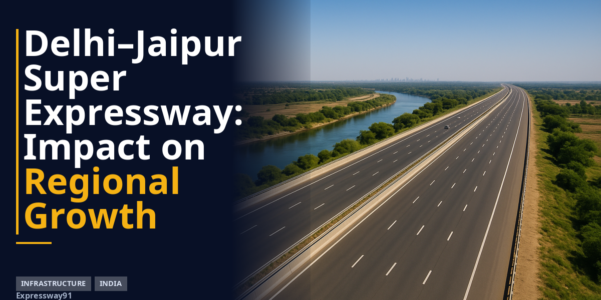 Delhi–Jaipur Super Expressway: Impact on Regional Growth