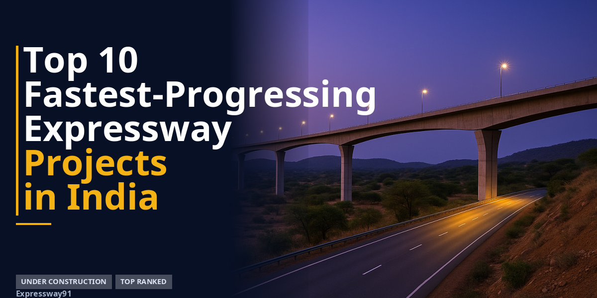 Top 10 Fastest-Progressing Expressway Projects in India